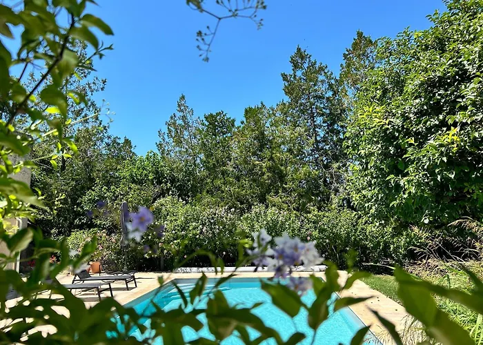 Provenzalisches Landhaus Les Martinets Am Fusse Des Mont Ventoux
