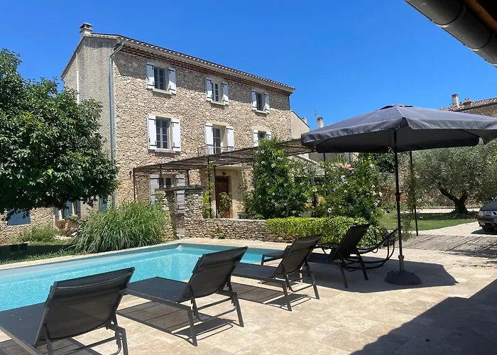 Provenzalisches Landhaus Les Martinets Am Fusse Des Mont Ventoux