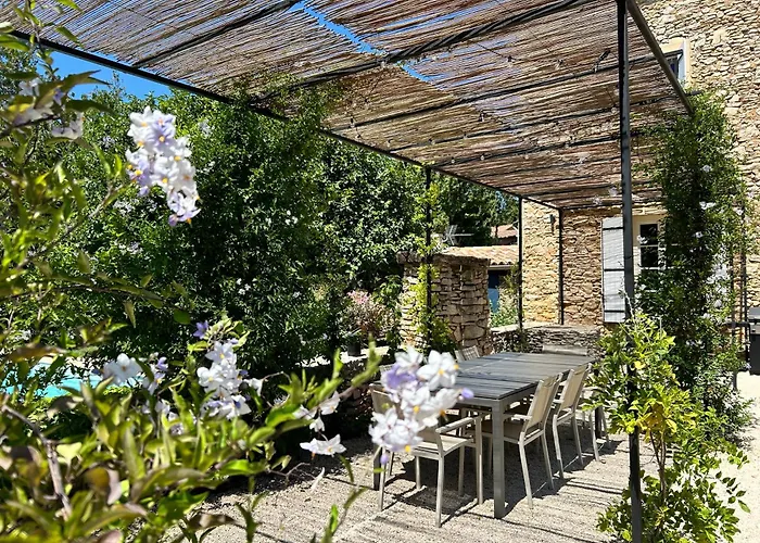 Provenzalisches Landhaus Les Martinets Am Fusse Des Mont Ventoux