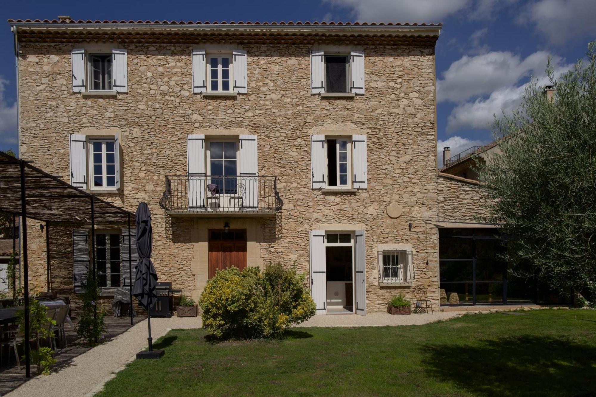 Villa Provenzalisches Les Martinets Am Fusse Des Mont Ventoux Villes-sur-Auzon